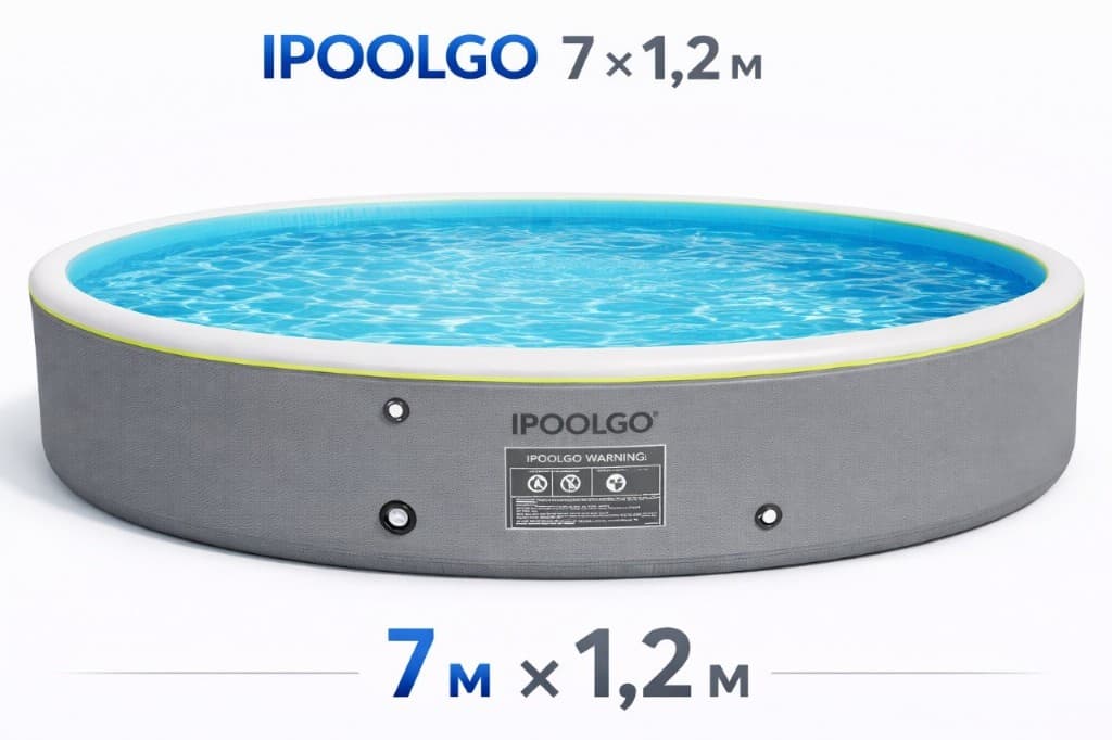 IPOOLGO 7,0 × 1,2 m